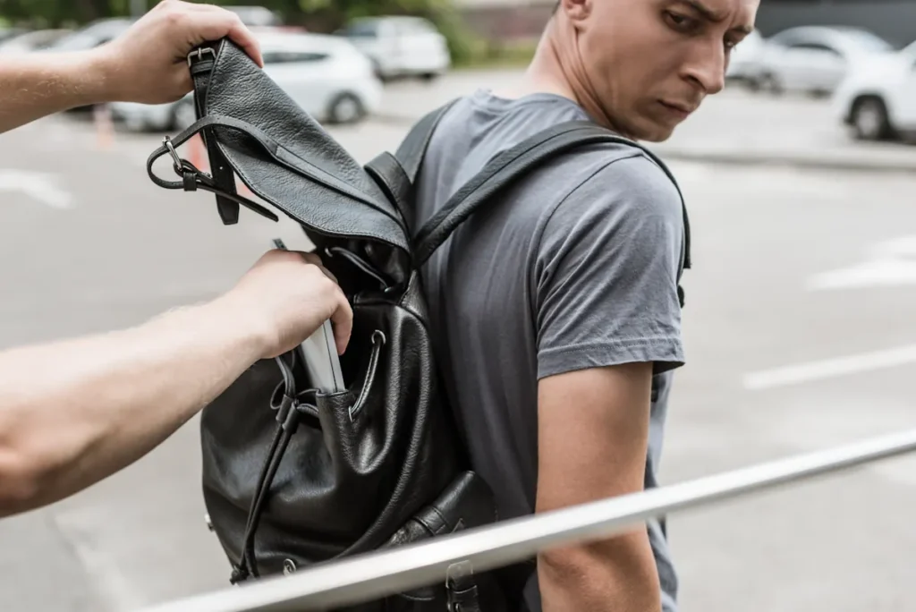 Un touriste victime de pickpocket